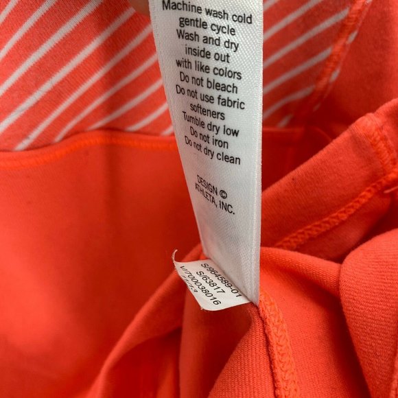 Athleta Fulfillment RB Tank Top Coral Pink  Medium - Picture 7 of 8